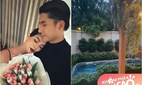 Lệ Quyên hé lộ khu vườn "chill" trong biệt thự 600m2 nơi cô sống cùng tình trẻ kém 12 tuổi