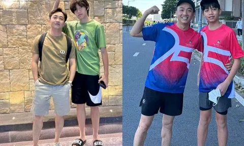 Subeo hưởng gen chân dài của mẹ Hồ Ngọc Hà, "tỏ thái độ" với chiều cao của bố Cường Đô La