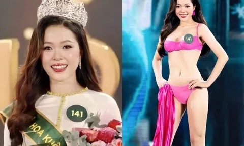 Nữ võ sĩ đăng quang Người đẹp Tây Đô 2023: Mặt xinh như hoa, body tiệm cận chỉ số "vàng"