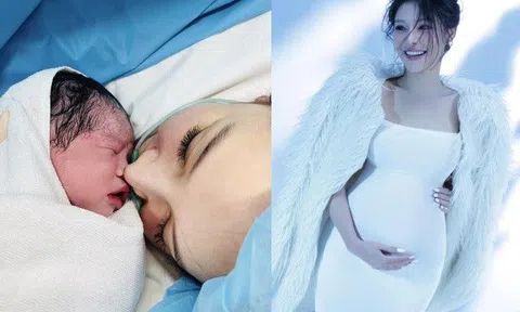 Lưu Đê Ly sinh con thứ 2 với Huy DX, diện mạo "thiên thần nhỏ" vừa chào đời thành tâm điểm