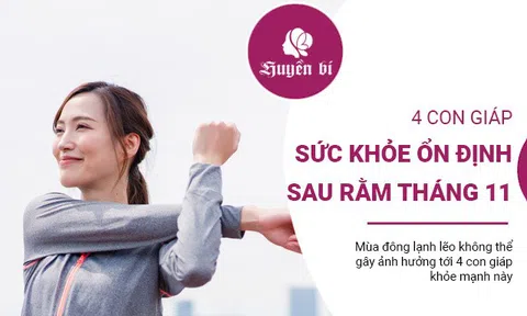 4 con giáp chăm chỉ luyện tập, sức khỏe dồi dào sau rằm tháng 11 âm lịch