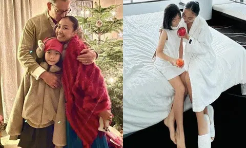 Con gái lai Thụy Điển nhà Đoan Trang lớn phổng khiến mẹ bất ngờ, ngoại hình tuổi lên 9 ngày càng giống bố Tây