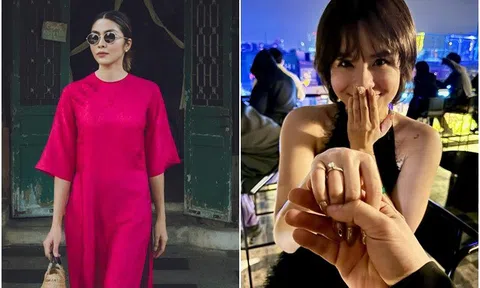 Sao Việt 24h: Tăng Thanh Hà chiếm sóng trong tiệc mừng năm mới, 1 mỹ nhân Việt "mở bát" được cầu hôn với nhẫn siêu to