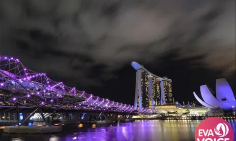 Khám phá cầu Helix ở Singapore - kiệt tác kiến trúc độc đáo.