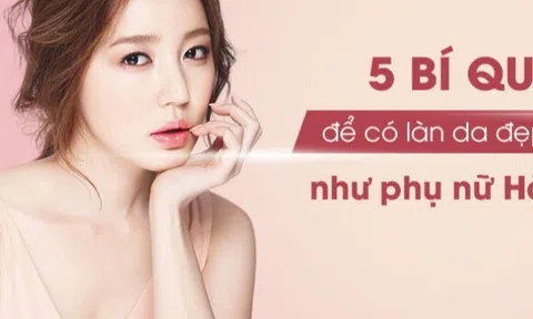 5 bí quyết duy trì làn da tươi trẻ, đẹp khỏe từ bên trong