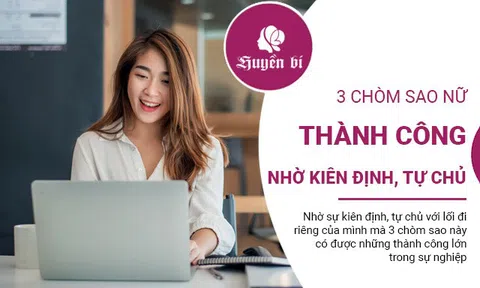 3 chòm sao kiên định với lối đi riêng, đạt được thành công viên mãn