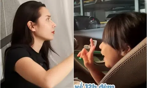 Ly hôn Hồ Hoài Anh, Lưu Hương Giang đi đến 3 giờ đêm mới về, con gái ra "giờ giới nghiêm" và nói câu chạnh lòng