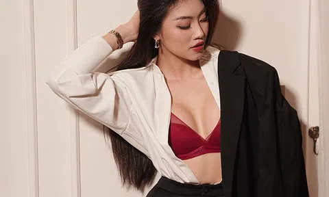Gái Phú Thọ có gương mặt sắc sảo, diện áo tắm khoe vòng 3 vượt 90cm