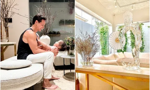 Sao Việt 24h: Chồng Hồ Ngọc Hà khoe ảnh tình cảm bên "công chúa" Lisa, lộ không gian sang xịn trong cơ ngơi 30 tỷ