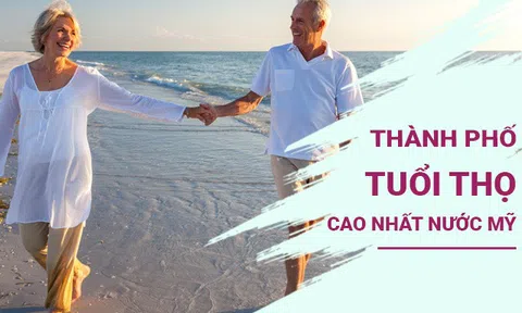 Cư dân thành phố sống thọ nhất nước Mỹ đã làm thế nào để sống lâu hơn 10 năm so với mọi người ở nơi khác?