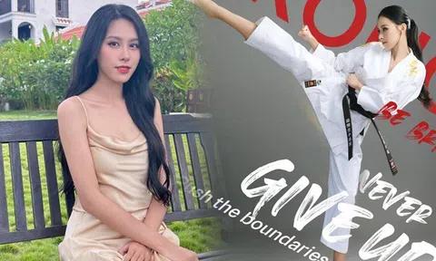 Á hậu mê đánh võ đời thường chăm mặc đồ siêu ngắn, không sợ hớ hênh