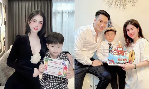 Vợ cũ Việt Anh từng "trầm cảm" vì bị mời họp phụ huynh nay khoe quý tử thay đổi, cô giáo phải gọi điện riêng