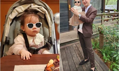 BTV Hoài Anh - Diễm Quỳnh "lịm tim" trước hình ảnh xinh yêu của con gái MC Anh Tuấn, ông bố đã lo xa đến mức này