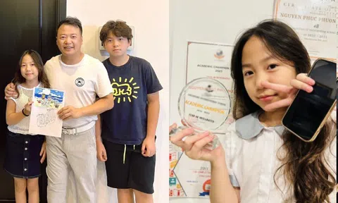 Shark Bình và vợ cũ chăm sóc 2 con: Bố đưa đi tiệc công ty, mẹ khoe thành tích "gái nhà người ta"