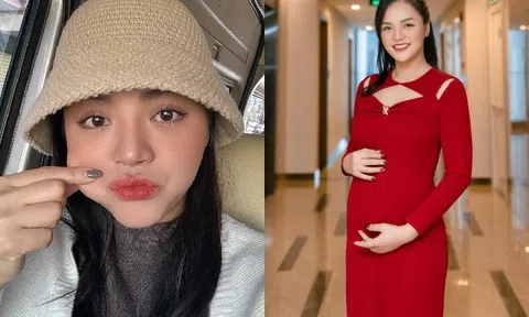 Thu Quỳnh "My Sói" than thở chuyện mặt mũi "chớm nở", cơ thể phì nhiêu cán mốc 64kg khi bầu 6 tháng