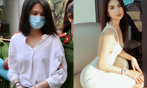 Ngọc Trinh gầy gò sau gần 4 tháng bị tạm giam, mất bình tĩnh khi nói lời khai tại tòa