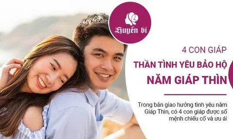 4 con giáp được thần tình yêu bảo hộ năm Giáp Thìn, ngập tràn trong hạnh phúc