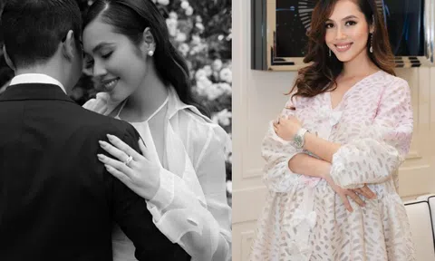 Á hậu Hoàng My mang thai "bé rồng" với bạn trai Việt kiều Áo, thấy chuyện sinh con quan trọng hơn đám cưới