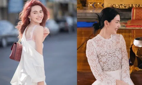 Ma nữ đẹp nhất Thái Lan đi chùa mặc áo lưới mong manh có phù hợp?
