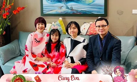 MC Diễm Quỳnh hiếm hoi cho chồng U60 phong độ "lên sóng", con trai Lại Văn Sâm khoe vợ xinh và 2 con cao lớn