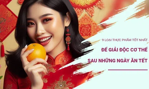 9 loại thực phẩm tốt nhất để giải độc cơ thể sau những ngày ăn Tết