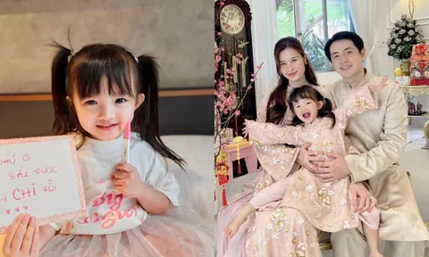 Đông Nhi xác nhận đang mang thai em bé thứ 2, bé Winnie "lên chức" chị gái