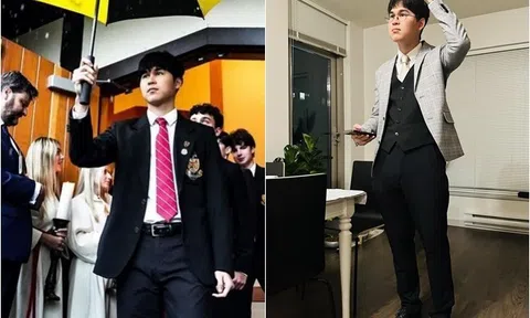 Sao Việt 24h: Con trai Huy Khánh 18 tuổi đã giàu, lại cao nổi bật, đẹp trai ngời ngời khiến cư dân mạng mê mẩn
