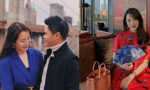 Xem vợ thiếu gia Phan Thành "lên đồ" ra phố: Ăn mặc rực rỡ, xách túi tiền tỷ khiến chị em áp lực thay