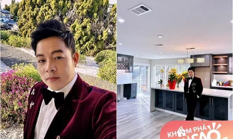 Quang Lê hoàn thành xong căn nhà tại Mỹ, bên ngoài nên thơ, bên trong thoáng đãng