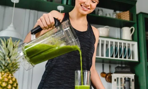 Cốc nước xanh "thần thánh" giúp sạch ruột, giảm mỡ thừa của người dân Đài Loan, thêm thứ này còn tốt cho chị em