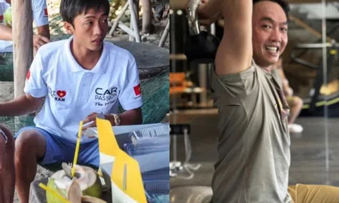 Cường Đô La khoe cơ bắp rắn chắc, ngoại hình "thăng hạng" kể từ khi trở thành chồng Đàm Thu Trang