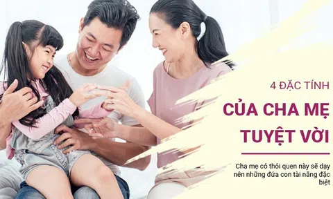 4 chìa khóa vàng để trở thành người cha mẹ tuyệt vời