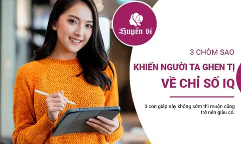 Bật mí 3 con giáp thông minh xuất chúng, thành công vang dội