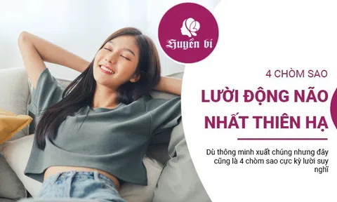 Thông minh là một chuyện, 4 chòm sao này lại đặc biệt lười suy nghĩ