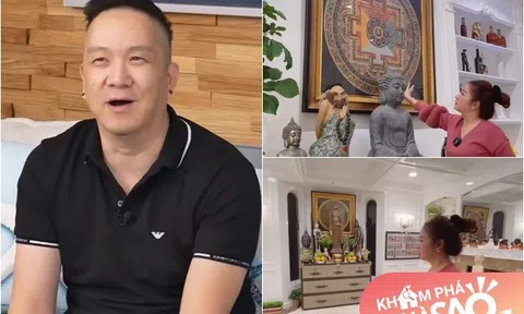 Dinh thự đôi lộng lẫy được Thúy Nga đăng tải nghi là của ca sĩ Huy MC: Bên trong rất nhiều đồ cổ