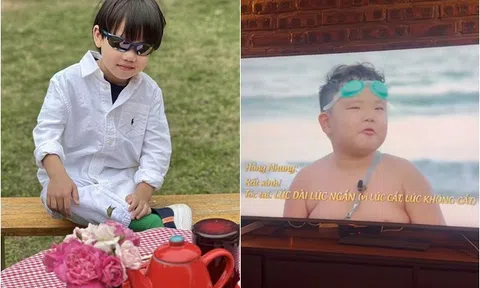 Quý tử thứ 3 nhà Xuân Bắc khi xem anh trai Bi Béo ở Bố Ơi: Bão "không tin là anh Bi nổi tiếng hơn mình"