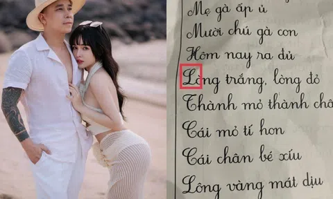 Lê Hoàng (The Men) dạy con "chữ L viết hoa" là con rắn, gây tranh cãi vì lời nhận xét về "giáo dục Việt Nam"