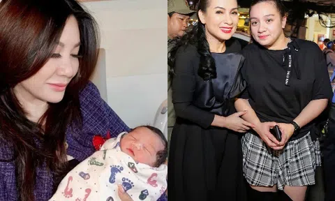Cháu ngoại Phi Nhung mới chào đời ở Mỹ, diện mạo em bé giống bà quá cố