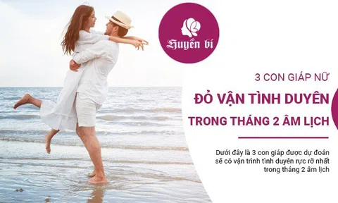 Top 3 con giáp "hút" tình yêu trong tháng 2 âm lịch