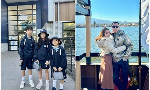 Sao Việt 24h: "Bầy con" của Ốc Thanh Vân sung sướng đi học ngày đầu tiên ở Úc, 2 trong 3 bé được học vượt lớp
