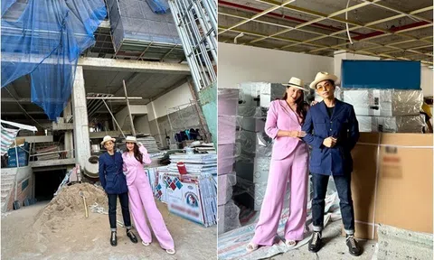 Sao Việt 24h: Khánh Thi và chồng thiếu gia khoe biệt thự bề thế sắp hoàn thành khiến dân tình trầm trồ