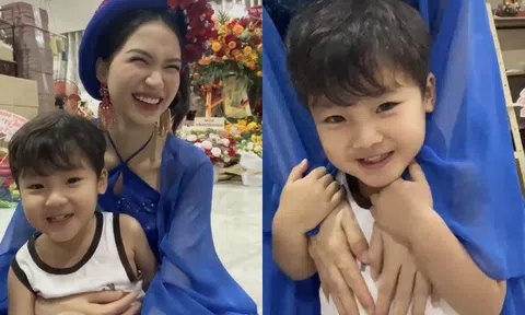 Nhờ con trai quảng cáo bài hát mới, Hòa Minzy "đau lòng" vì Bo Thúi hết thương mẹ, nhây không chịu hợp tác