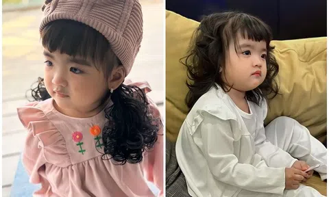 Sao Việt 24h: Con gái Mạc Văn Khoa đội tóc giả xinh yêu hệt búp bê, tóc thật khiến dân mạng ngạc nhiên