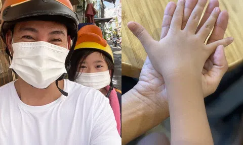 Xúc động bức ảnh đoàn tụ cùng Lavie, Phùng Ngọc Huy trải lòng khi con tạm xa bảo mẫu sang nhà nội sống cùng bố