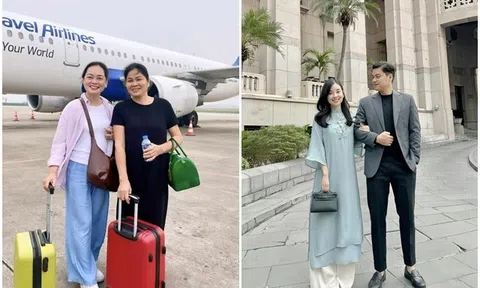 Sao Việt 24h: Mẹ chồng - mẹ đẻ Ly Kute đi du lịch cùng nhau, nhan sắc 2 bà thông gia gây chú ý