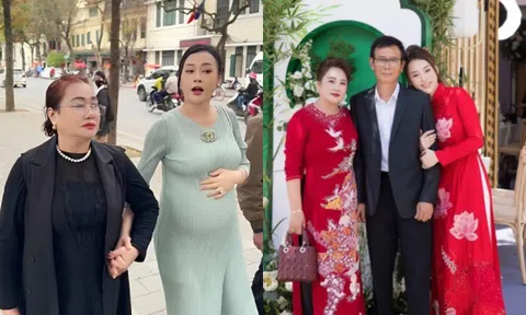 Mẹ ruột Phương Oanh tiết lộ con gái chào đời đã nặng 5,2kg, nay truyền "bí kíp" đón 2 cháu ngoại