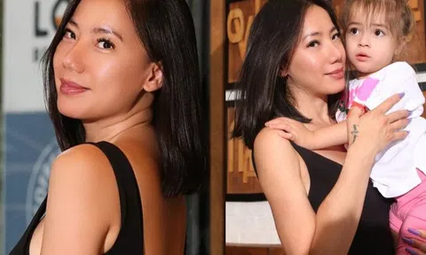 Chung Thục Quyên chịu gièm pha vì đi nước ngoài làm nail, bỏ bạn trai sau khi sinh con lai 5 dòng máu 