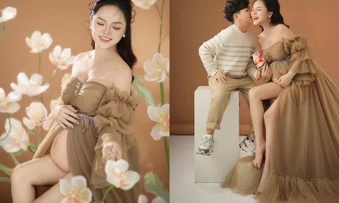 Thu Quỳnh tuyên bố "lần nữa làm mẹ đơn thân" dù cận ngày sinh, khoe rõ bụng bầu tháng cuối thai kỳ