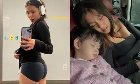 Con gái Phượng Chanel phô diễn 3 vòng "căng đét", thân hình thiếu nữ "bốc lửa" được mẹ ủng hộ khoe