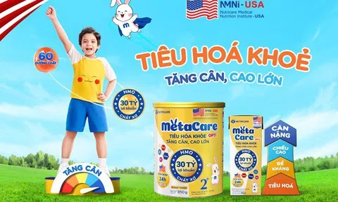 Nutricare tiên phong ứng dụng công nghệ lợi khuẩn Postbiotic đột phá vào Metacare Opti 2+